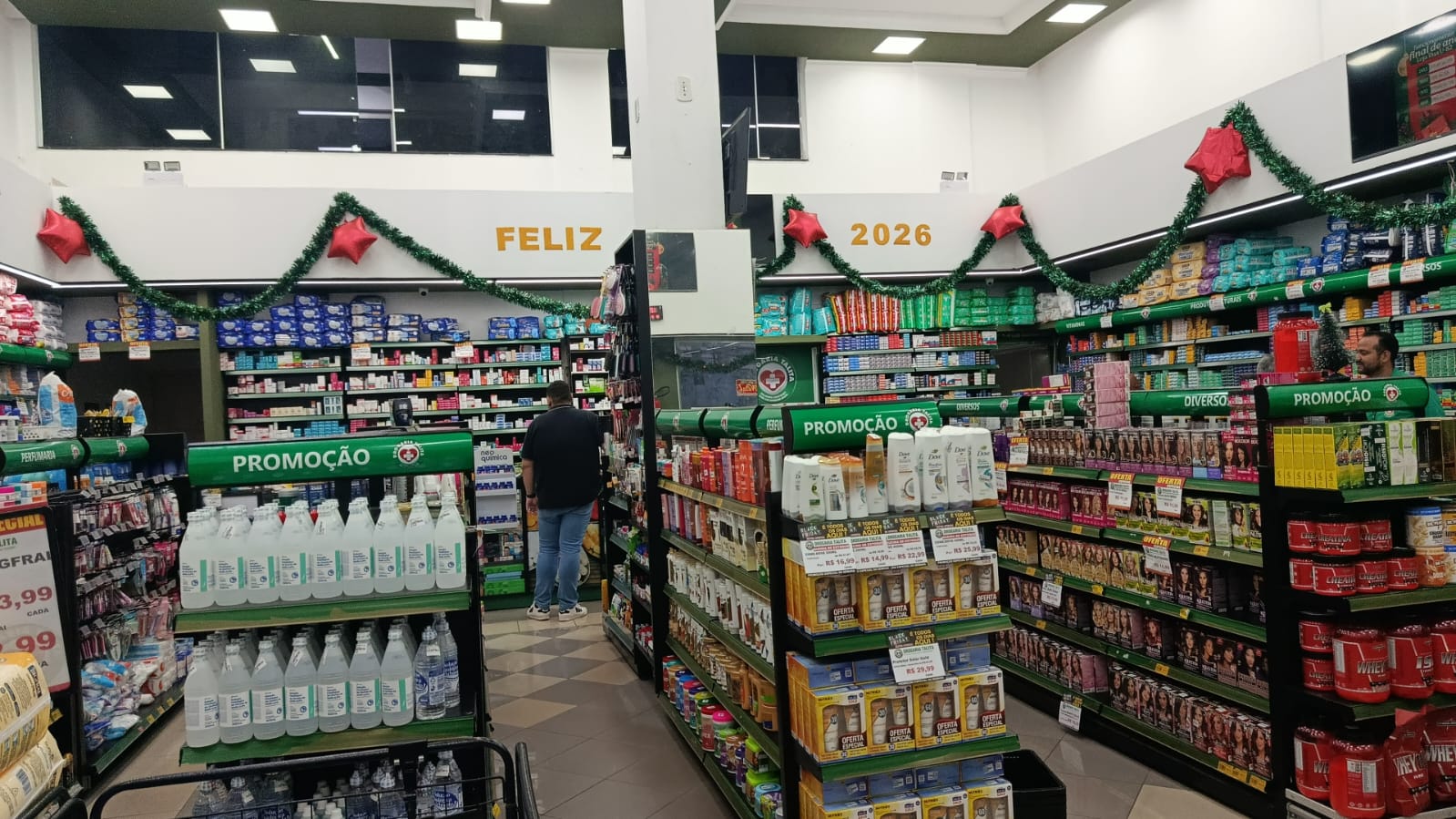 Interior Drogaria Talita